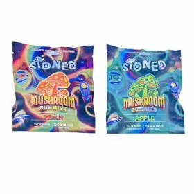 Stoned - Amanita Muscaria - 5000mg - Mushroom Gummies - 10 Gummies Per Pack