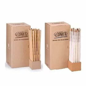 The Original Cones - Original Pre-rolled Papers - 800 Pieces Per 4 Canister - 98mmx26mm - Standard Small Slim De Luxe Size