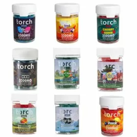 Torch Haymaker - Live Resin Delta 9 - THC-P and THC-X Gummies - 3500mg - 20 Counts Per Jar