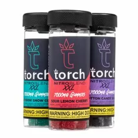 Torch - Nitroblend XXL - Live Resin - THCP - HHCP - 350 mg - Gummies - 20 Piece Per Jar