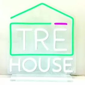 Tre House Neon Sign
