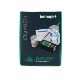 Truweigh - Element E-Liquid Scale - 500 x 0.01 gram - Black