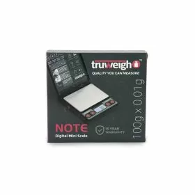 Truweigh - Note Mini Scale - 100 x 0.01 gram - Black