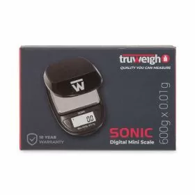 Truweigh - Sonic Mini Scale - 600g x 0.01g - Black