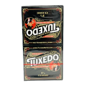 Tuxedo Rolling Papers Classic 1.25 (1 1/4) - 25 Pack Per Box