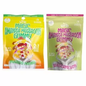 Urb Magic Amanita Mushroom Gummy - 1050mg - 3 Piece Per Bag