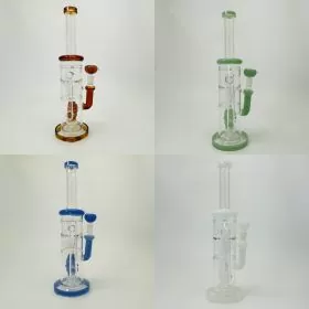 Waterpipe - Heavy Recycler With Hive Showerhead Perc - 13 Inches - (RH-175) 