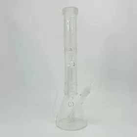 Recycler Beaker - Waterpipe With Downstem Perc - 18 Inches
