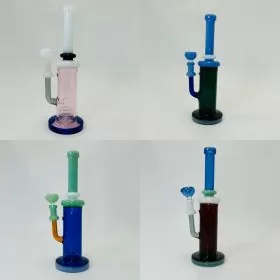 WPAG171 - Waterpipe 11.5 Inches - Straight With UFO Showerhead Perc