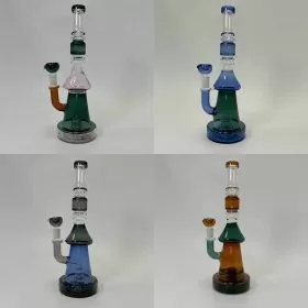 Waterpipe 12 Inch - With Showerhead Perc 