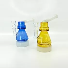 Waterpipe 6 Inch - Removable Mouthpiece With Showerhead Perc