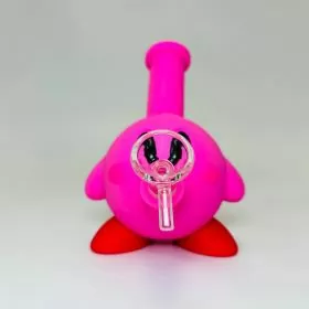 Waterpipe 6-inch - Silicone Kirby Mario Bros - Sl5043