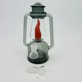 Lantern Waterpipe With Showerhead Perc - 8.5 Inches