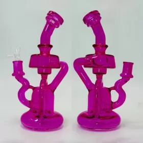 Waterpipe with Recycler - 9 Inch