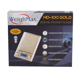 Weighmax Hd-100 Gold Digital Pocket Scale