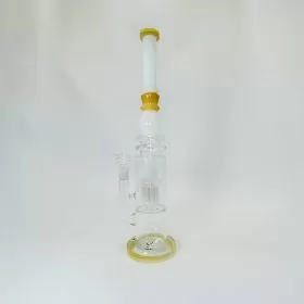 WPAG62 - 18 Inch Waterpipe - Color Rim With Tree Perc