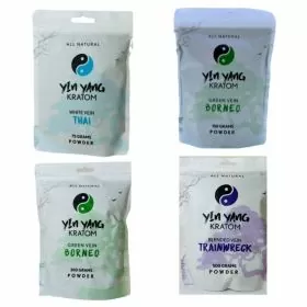 Yin Yang Kratom Powder - 500 Grams Or 300 Grams Or 150 Grams Or 75 Grams