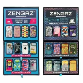 Zengaz - Cube Lighter Display - 48 Counts Per Display