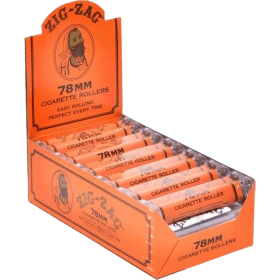 Zig Zag 70mm, 78mm, 100mm Cigarette Rollers - 12 Pieces Per Box