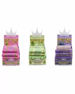 King Palm - Mini Terpene Infused Single Roll 24 Count Per Pack