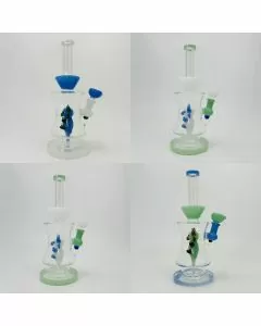 11 Inches - Waterpipe With Bulls Shower Perc - RH-188