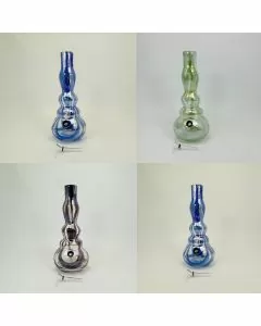 12 Inches - Soft Glass Waterpipe - GR-Y-90