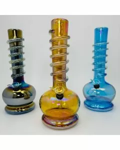 12 Inches - Soft Glass Waterpipe (GR-Y-96)