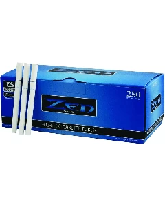 Zen White Cig Tubes 100mm K/s - 17mm Filter - 250 Count Per Box