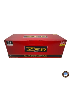 Zen Full Flavoured Cig Tubes - 100mm K/s - 25mm Filter 250 Pack Per Bx