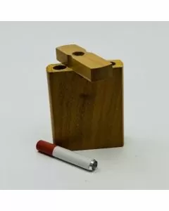 3 Inches - Wooden Dugout with Small Hitter