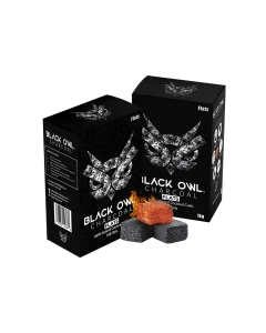BLACK OWL FLATS - 108 CUBES - 1KG CHARCOAL