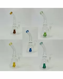 8-inch Waterpipe  With Bend Neck & Perc