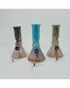 8 Inches - Glass Waterpipe - GR-Y-31 - Assorted Color