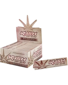 KUSH 100% HEMP King Size Slim Cigarette Rolling Papers