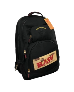 RAW BACK PACK SMELL PROOF BLACK IN COLOR