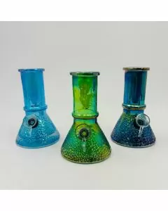 Soft Glass Waterpipe - 6 Inches - Assorted Colors ( GR-Y-3)