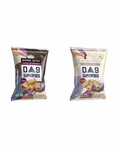 Agfn Snacks Quinoa Bites Delta 9 - 28 Grams Per Pack - 10 Packs Per Box