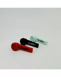 Aleaf - Silicone Handpipe With Cap - 3.5 Inches - 50 Counts Per Jar - Assorted Colors - (SL118)