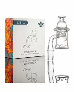 Aleaf Spinner Kit - Hour Glass - T Banger - 90 Degree - 14 Male