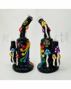 Aleaf Ugly Pretty Waterpipe 10 Inches with Banger -14mm Rainbow -AL6172
