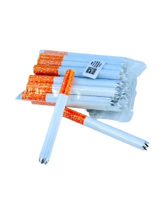 Aluminum Cigarette One Hitter With Teeth 78mm - PLOH5 - 25 Counts Per Pack