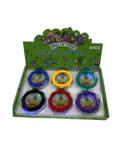 Ashtray With Led Light - Assorted Designs - Price Per Piece - VCAT2