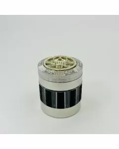 Bejeweled Metal Manual Grinder - 63mm - 4 Parts - Assorted Colors 