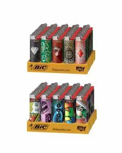 Bic Lighter Casino Lighter - 50 Counts Per Display 