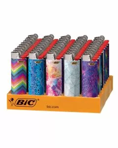 Bic Lighter Geometrics Lighter - 50 Counts Per Display