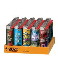 Bic Lighter - Flick - 50 Counts Per Display