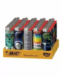 Bic Prismatic Series Lighter - 50 Counts Per Display