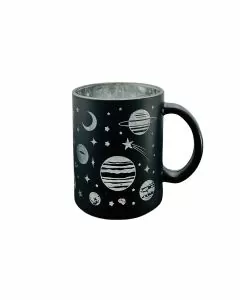Black Frosted/Space Galaxy Coffee Mugs
