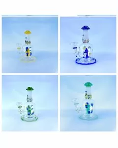 Waterpipe 8" Inches With Mashroom Face and Showerhead Perc