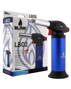 blink-lb02-lb-02-adjustable-refillable-blue-flame-butane-lighter-torch-assorted-colors